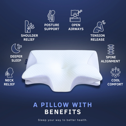 NeckNest Ergonomic Pillow